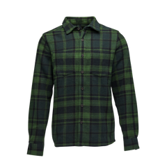 Black Diamond Project Heavy Flannel мъжка фланелена риза, palm green-anthracite plaid