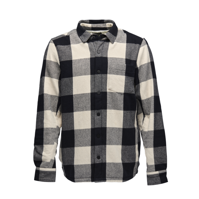 Black Diamond Project Lined Flannel фланелена риза мъжка, черно-офф бяло каре
