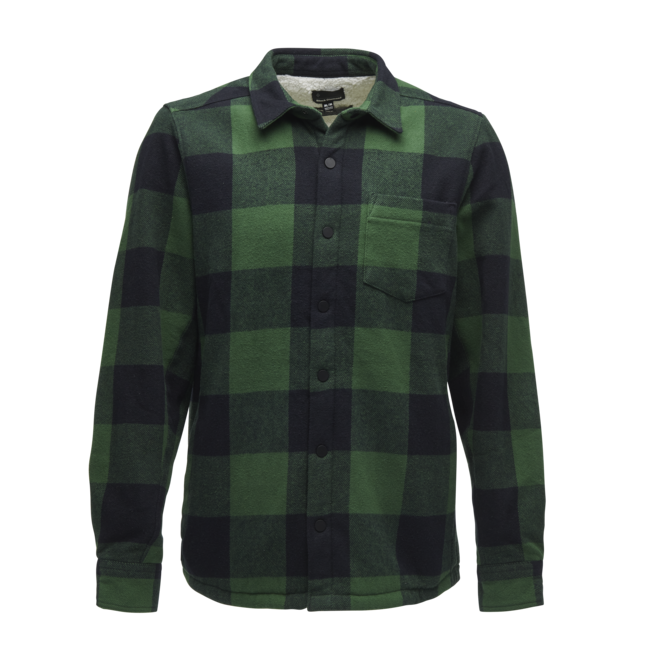 Black Diamond Project Lined Flannel фланелна риза мъжка, palm зелено-черно каре