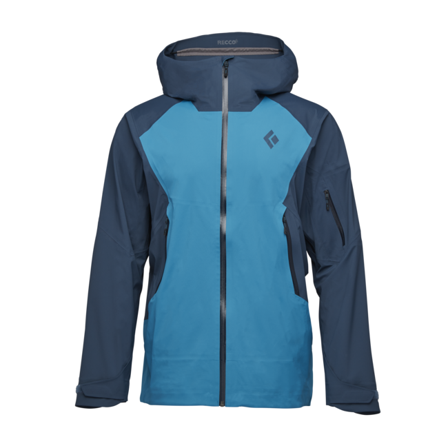 Black Diamond Recon Lt Stretch Shell ски яке мъжко, зимородков-индиго
