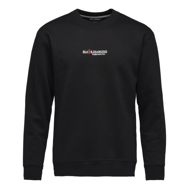 Black Diamond Heritage Wordmark суитшърт мъжки, черен