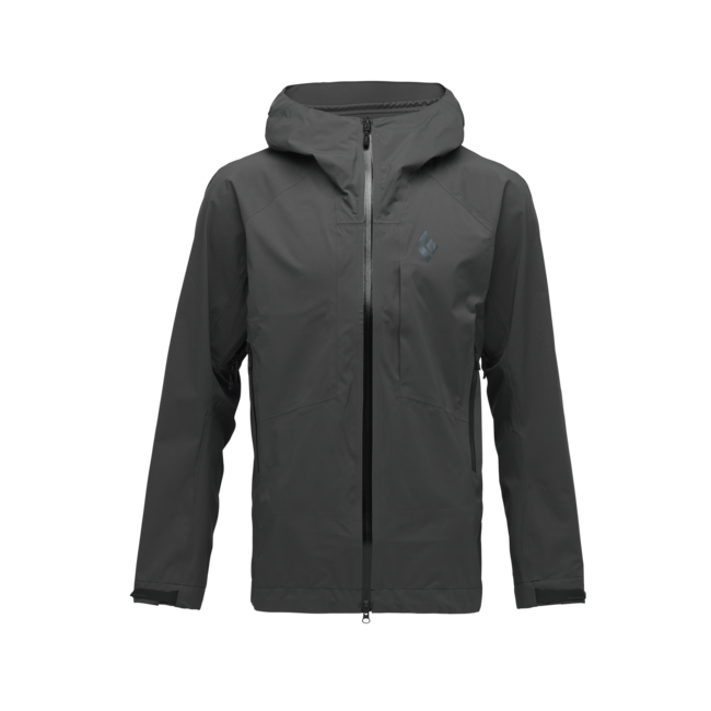 Black Diamond Highline Stretch Shell непромокаемо яке, мъжко, антрацит