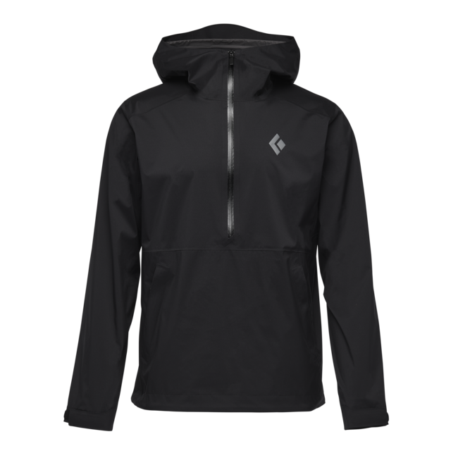 Black Diamond Stormline Stretch анорак непромокаема яке мъжко, черно