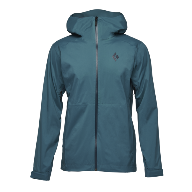 Black Diamond Stormline Stretch Rain Shell непромокаемо яке мъжко, поточно синьо