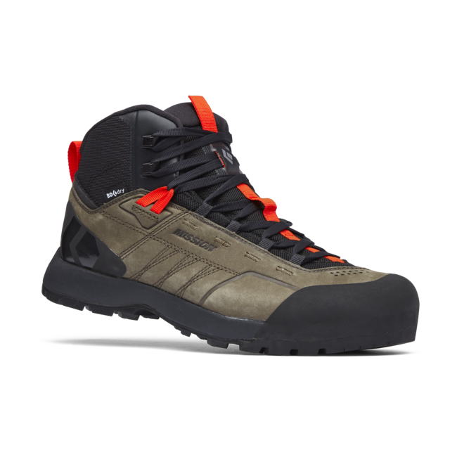 Black Diamond Mission Mid Waterproof Approach кожени ботуши мъжки, walnuts-октанов