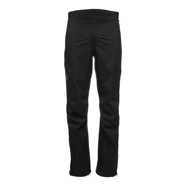 Black Diamond Stormline Stretch Full Zip Rain непромокаеми панталон мъжки, черен