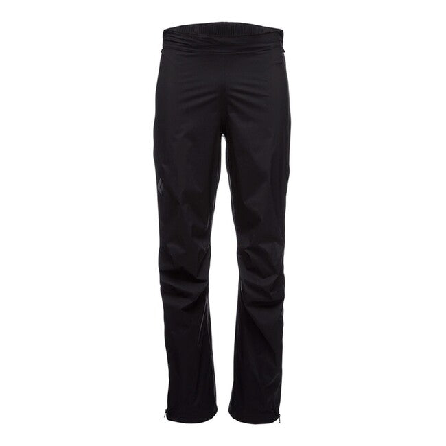 Black Diamond Stormline Stretch Full Zip Rain водоустойчиви панталони мъжки, черни
