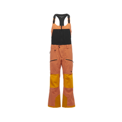Black Diamond Recon Stretch Pro Bibs мъжки панталон с презрамки, bd orange-flame orange