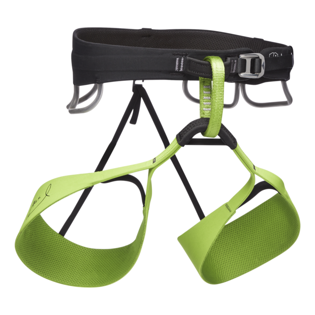 Black Diamond Solution мъжки седлови усилвач Honnold Edition, зелено