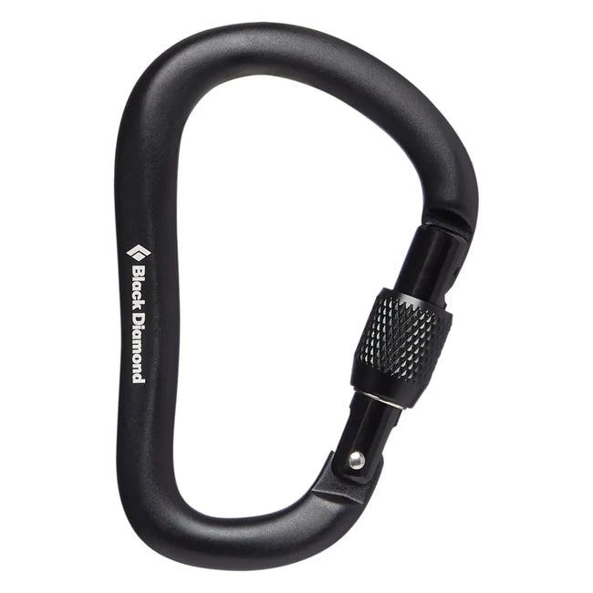 Black Diamond Rocklock винтов карабинер, черен