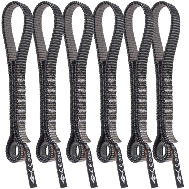 Black Diamond Standard Dogbone карабина 16 см, 6 бр. комплект