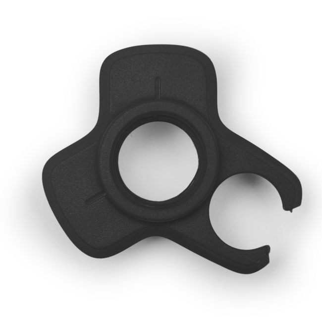 Black Diamond тръкови колчета 38 mm с клип, черна