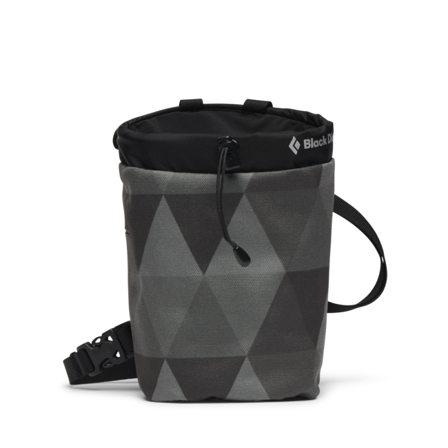 Black Diamond торбичка за магнезий, сиво quilt