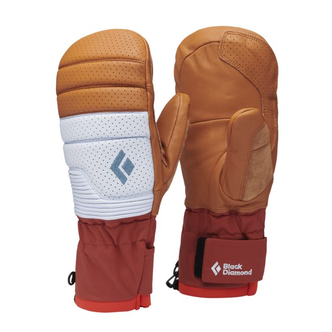 Black Diamond Progression Mitts ръкавици зимни, henna-осигуряване синьо