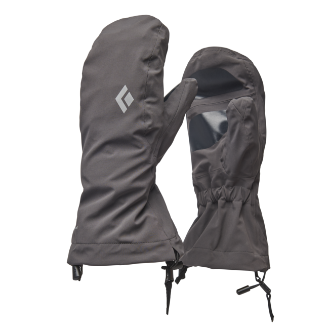 Black Diamond водонепропусклив Overmitts зимни ръкавици, дим