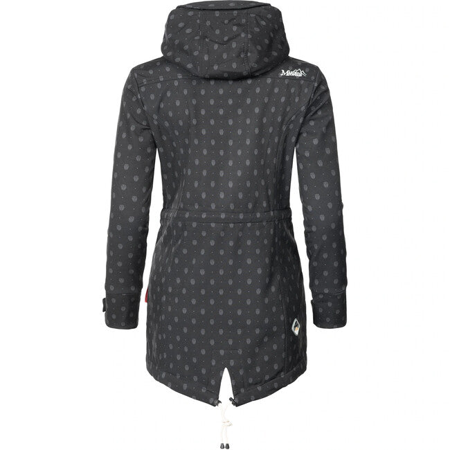 Marikoo ZIMTZICKE P Μπουφάν Softshell με Κουκούλα Γυναικείο Χειμωνιάτικο