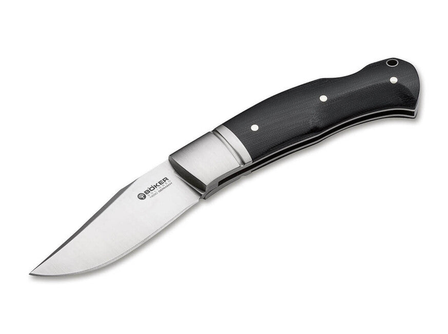 Böker Boxer джобен нож Micarta, 7,5 cm, черен