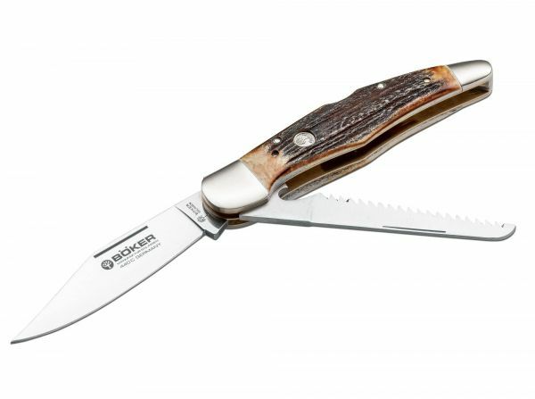 Böker Hunters Duo ловджийски нож 10 cm, кафяв