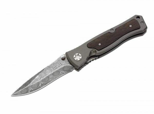 Böker Leopard-Damast II джобен нож 9,6 cm, сив