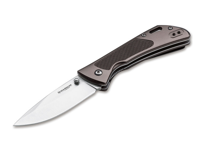 BÖKER® Advance Checkering сгъваем EDC нож, тъмносив бронз