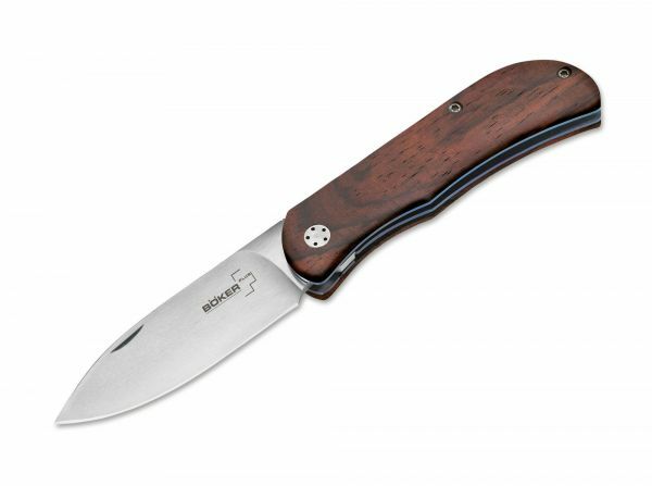 BÖKER® Exskelibur II джобен нож 7 см, дърво Cocobolo, титан