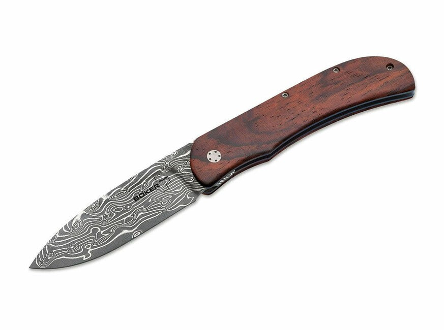 Böker Plus Exskelibur джобен нож, 9 cm, дървен
