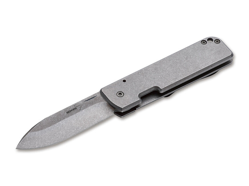 BÖKER® Lancer 42 джобен нож Steel 7,3 см, неръждаема стомана stonewash