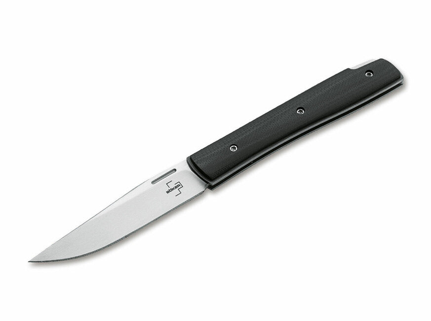 BÖKER® Urban Trapper Petite джобен нож Backlock 7 см, черна G10