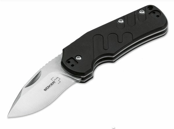BÖKER® Worldwide джобен нож 6,8 см, черен, G10