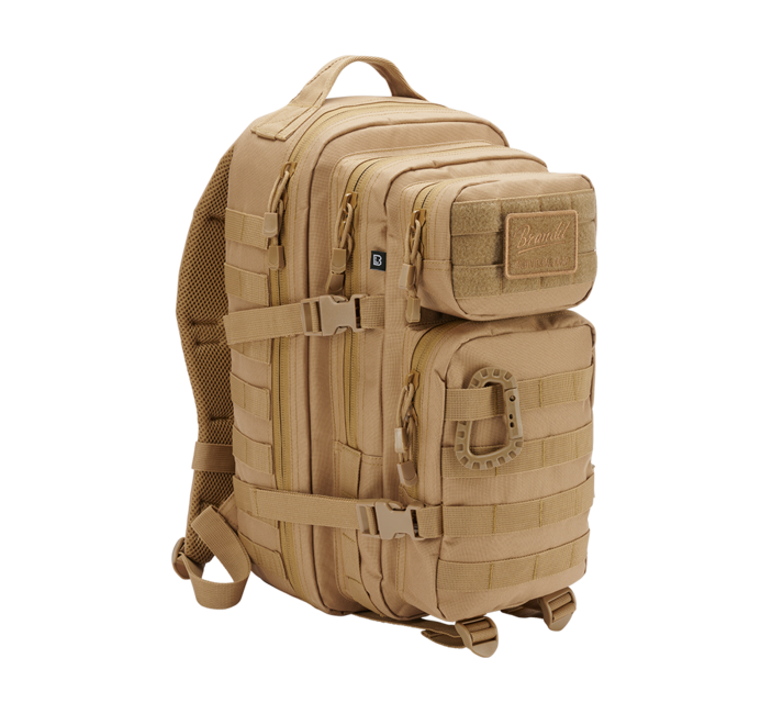 Brandit US Assault Pack Medium тактически раница 25L, камил