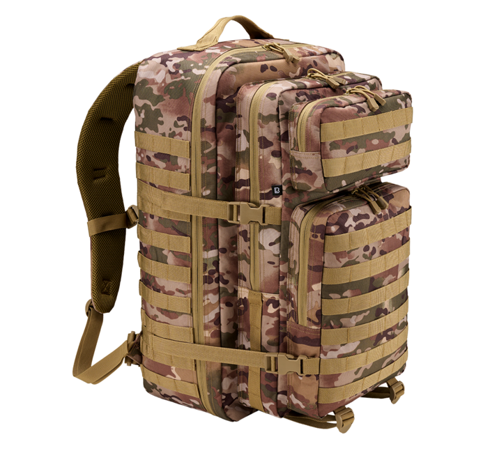 Brandit Cooper XL раница 65L US, тактическа камо