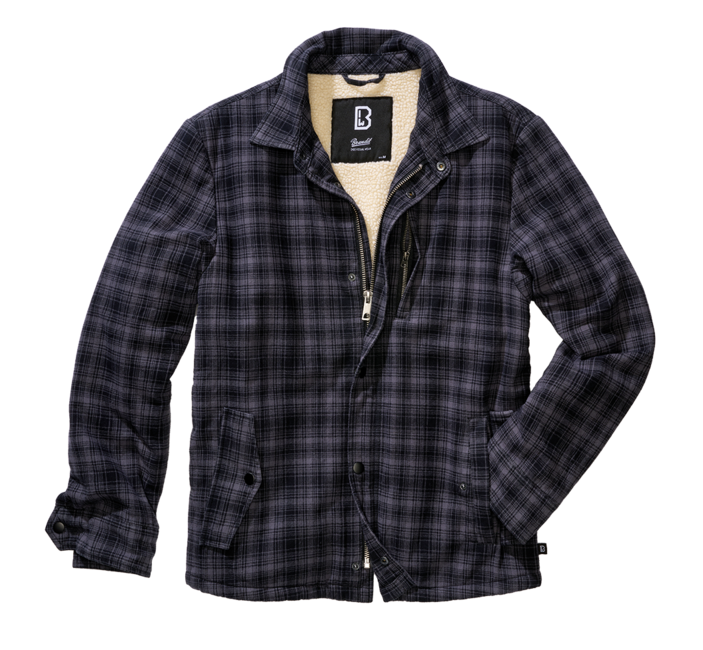 Brandit Classic Sherpa яке, anthra-черно