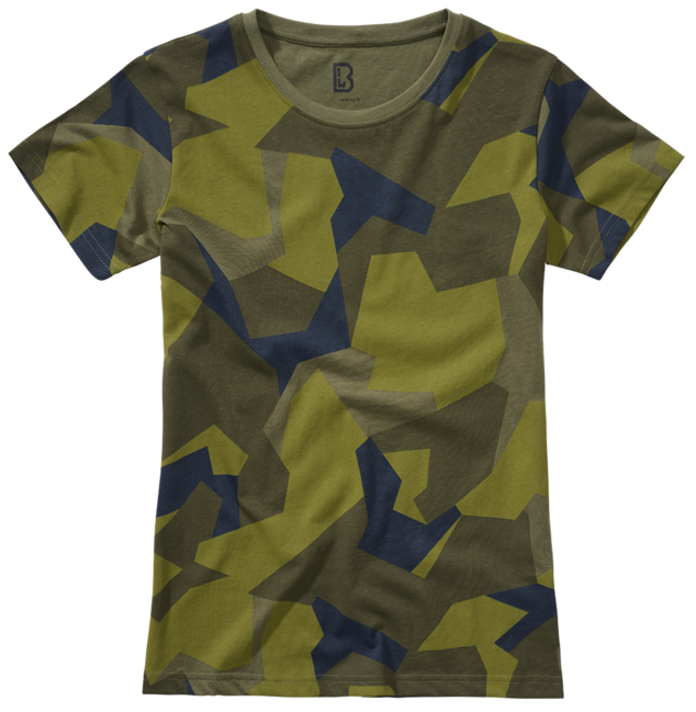 Brandit тениска дамски M90, шведски камо