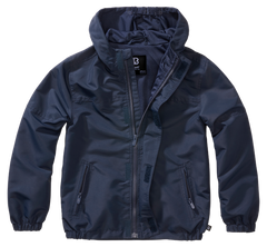 Brandit Summer Frontzip Windbreaker παιδικό μπουφάν, ναυτικό μπλε