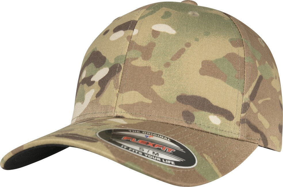 Brandit Flexfit шапка с козирка Multicam, multicam®