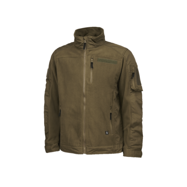 Brandit Fleecejacket яке Ripstop, маслинено