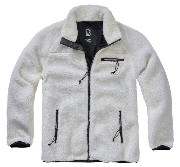 Brandit Teddyfleece яке, флисово, бяло