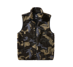 Brandit Teddyfleece елек флисов, тъмен камуфлаж