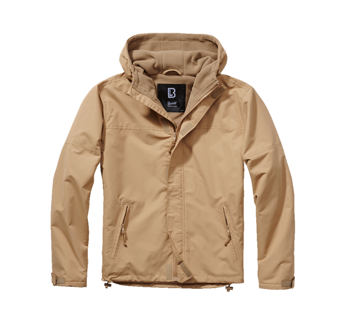 Brandit Frontzip Windbreaker яке, камилско
