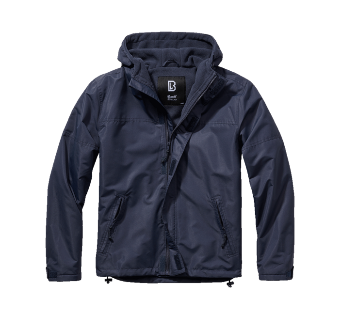 Brandit Frontzip Windbreaker яке, тъмносиня