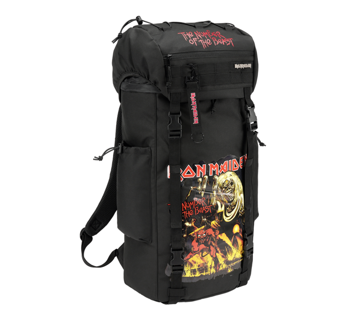 Brandit Iron Maiden фестивален раница 40L, черна