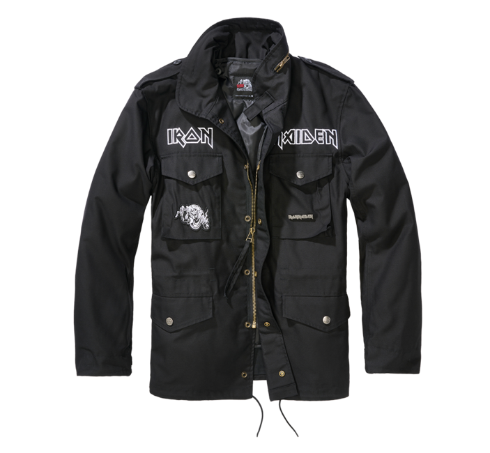 Brandit Iron Maiden M65 яке, черно