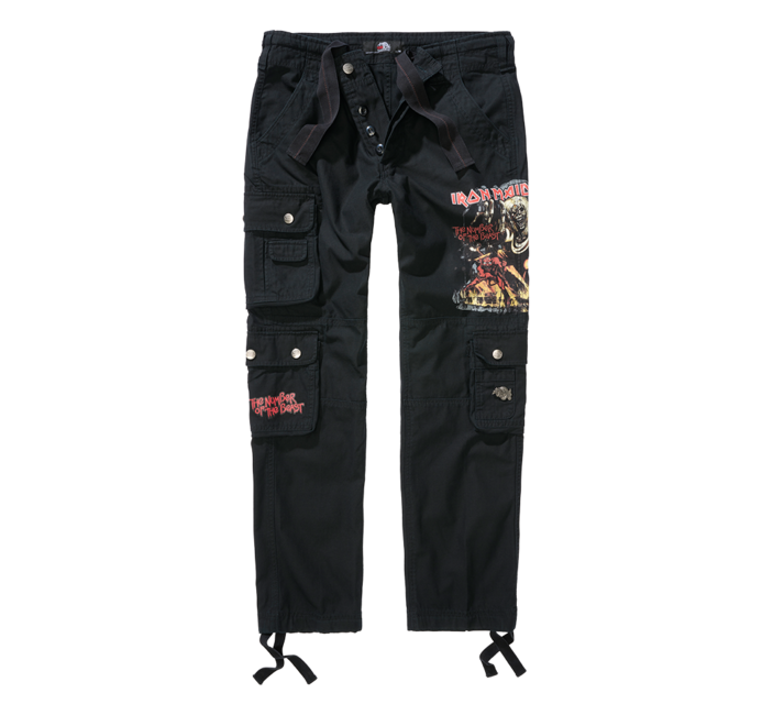 Brandit Iron Maiden Pure Slim панталон, черен