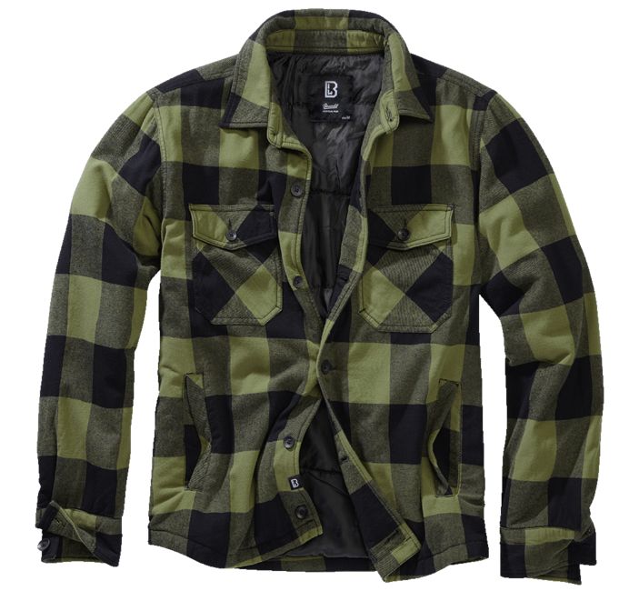 Brandit Lumber яке, черно+маслинено