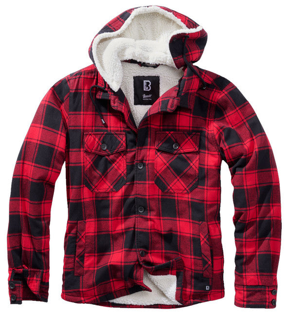 Brandit Lumberjacket яке с качулка