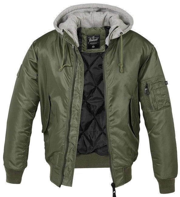 Brandit MA1 Hooded бомбър яке