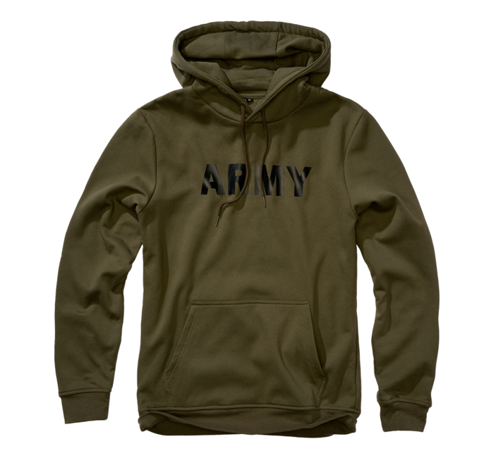 Brandit Army суитшърт с качулка, маслинен