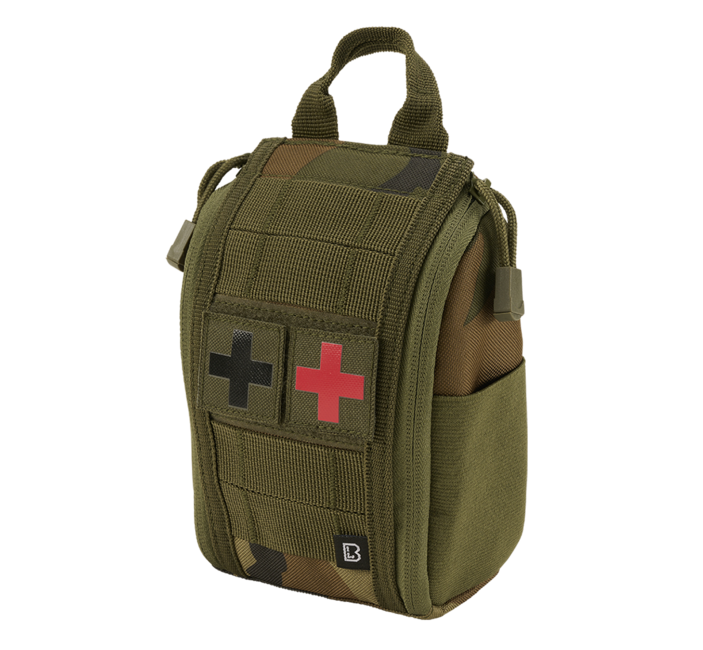 Brandit Molle First Aid Premium калъф за първа помощ, горски камуфлаж
