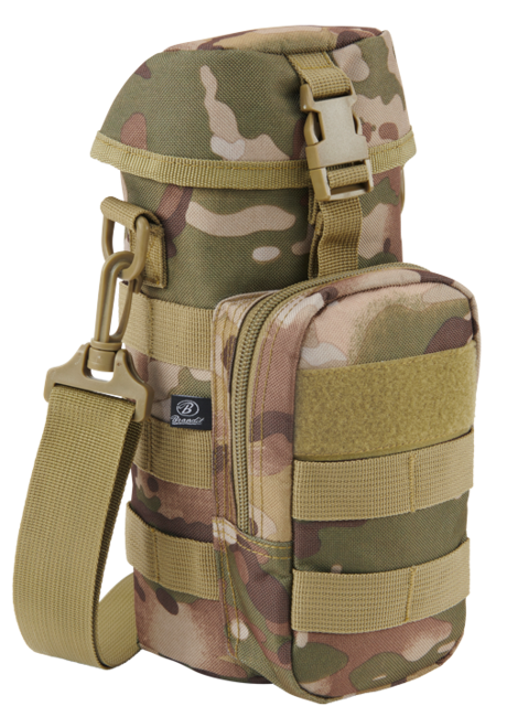 Brandit Molle II калъф за бутилка с капсула, мултикам