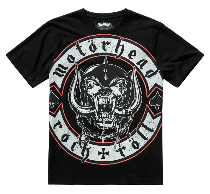Brandit Motörhead Μπλουζάκι Rock Röll, μαύρο